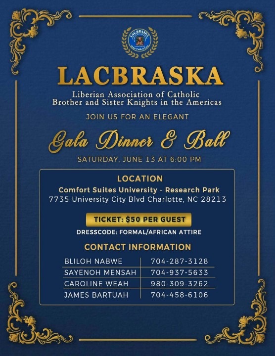 LACBRASKA Gala Dinner & Ball flyer