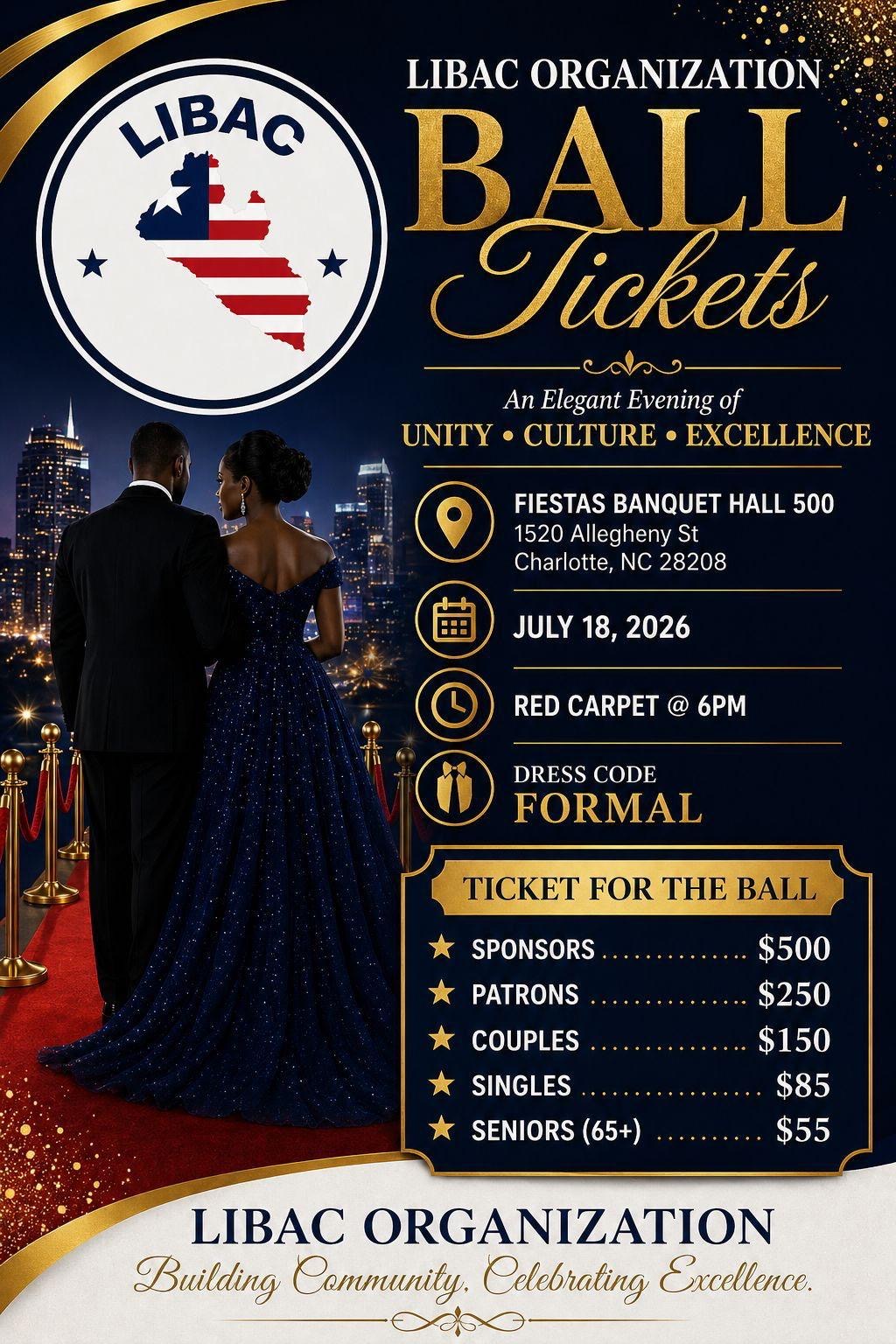 LIBAC Independence Day Gala — 2026 flyer